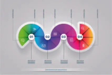 免抠变幻波浪标签eps,ai矢量模版下载