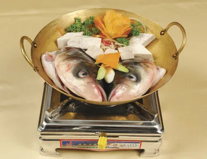 鱼头  锅仔芋头