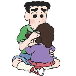 蜡笔小新可爱人物免扣素材