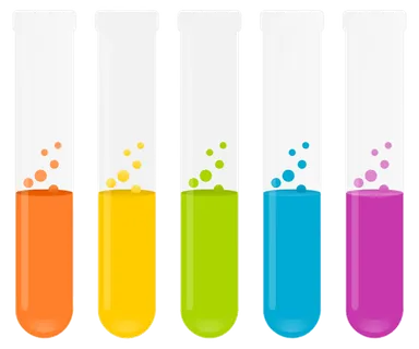 多彩卡通烧杯工具少儿兴趣班素材