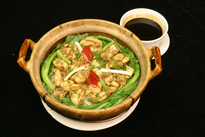 家常菜|美食|菜谱|菜单|0534美味田鸡煲仔饭1
