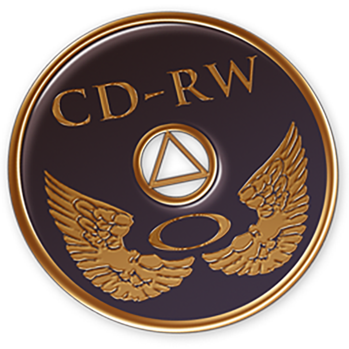 光盘CD-RW灰色