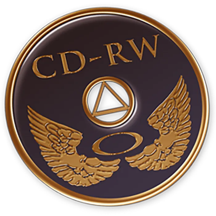 光盘CD-RW灰色