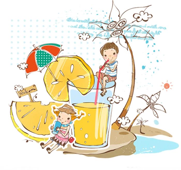 卡通 素材 人物 动画 插图