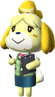 立体动森卡通立体小狗卡通