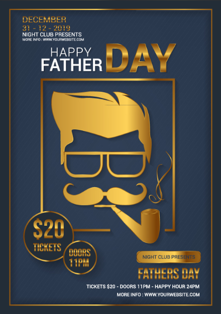 帅男人海报ai格式矢量