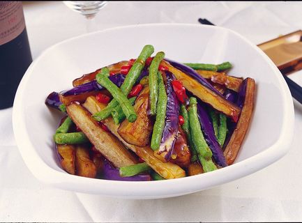 茄子烧豆角14