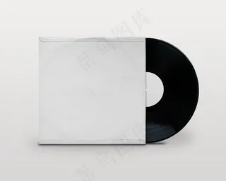 空白的唱片封面图片