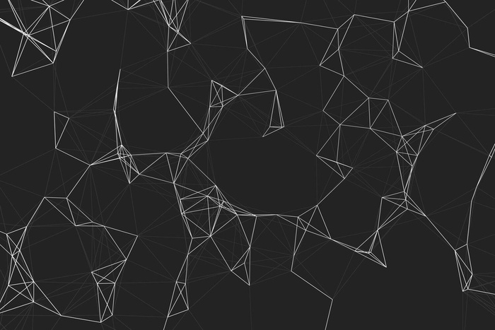 多边形网格信息科技风格背景图素材