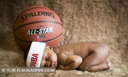 熟睡的可爱宝宝精美摄影