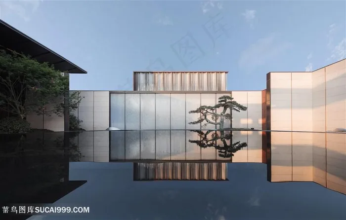 天然装修效果图海报