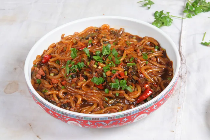 肉末粉条.