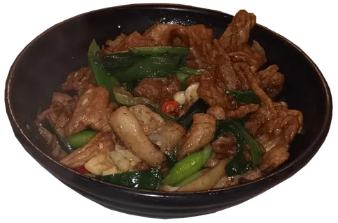 农家小炒肉免抠实拍高清摄影元素素材