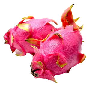 白心火龙果 (1)水果超市商品白底图免抠实物摄影png格式图片透明底