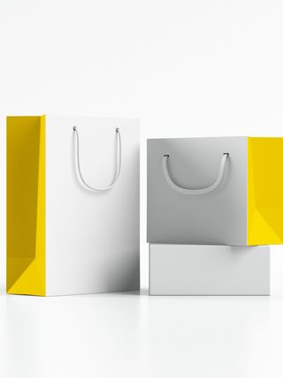 VI样机贴图包装logo样机手提袋