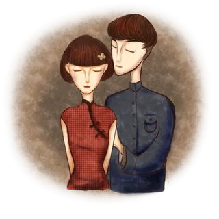 传统旗袍美女 (148)