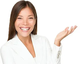 思考的女孩 PNG免抠