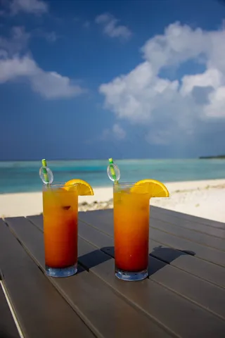 清新夏日夏季饮品摄影照片