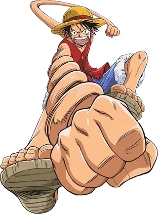 海贼王路飞卡通简笔