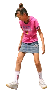 亚裔儿童人物免扣素材