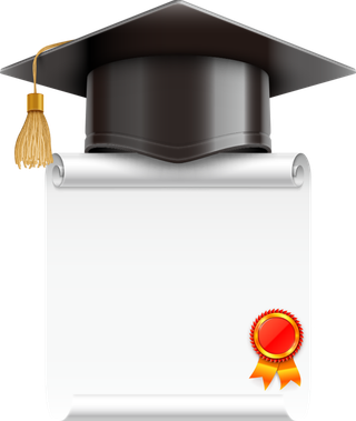 毕业证书博士帽