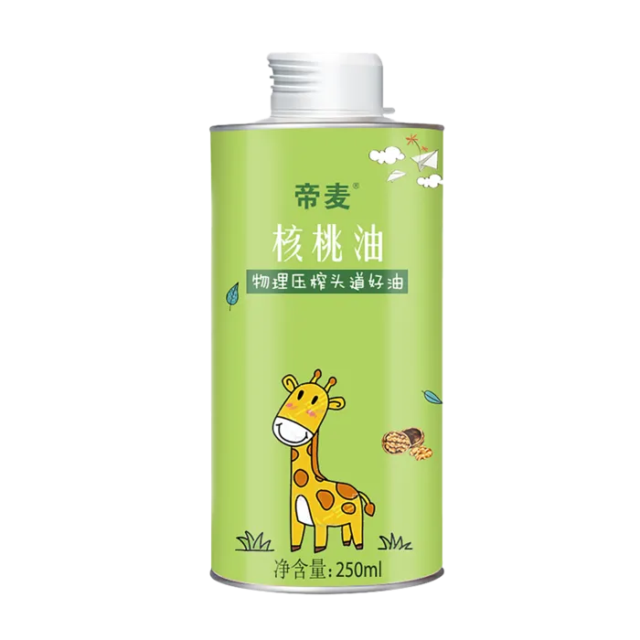 帝麦核桃油250毫升超市商品白底图免抠实物摄影png格式图片透明底
