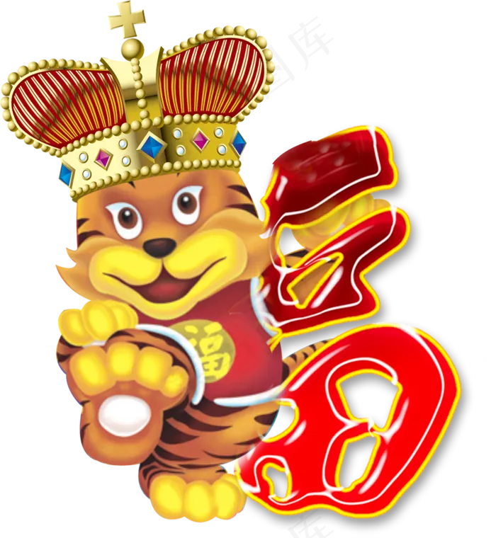 虎年元素图