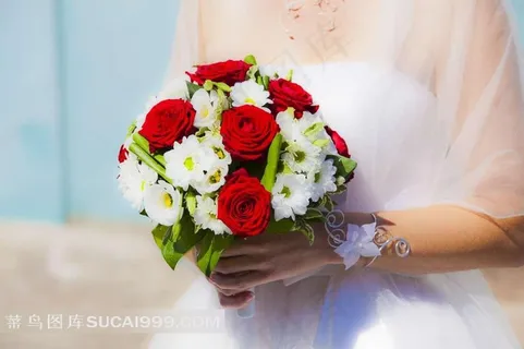 新娘手捧花图片