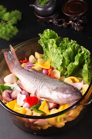 香料焗东星斑 (1)