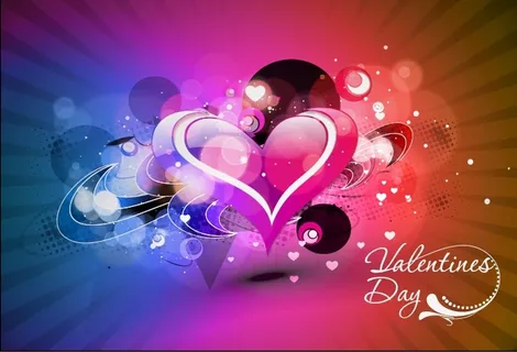 2.14情人节红心玫瑰背景 2.14情人节红心玫瑰背景