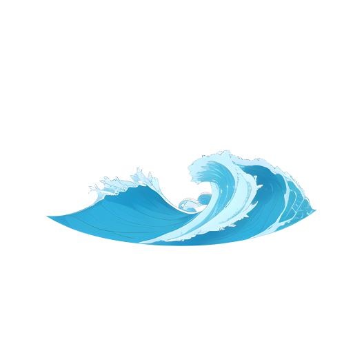 海浪浪花海洋免抠(2048x2048)