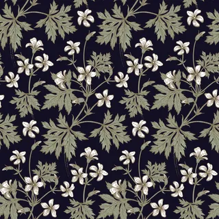 花卉唯美手绘花朵面料纹理手机壳布料面料印花服装矢量图案素材