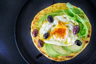 营养早餐煎蛋图片