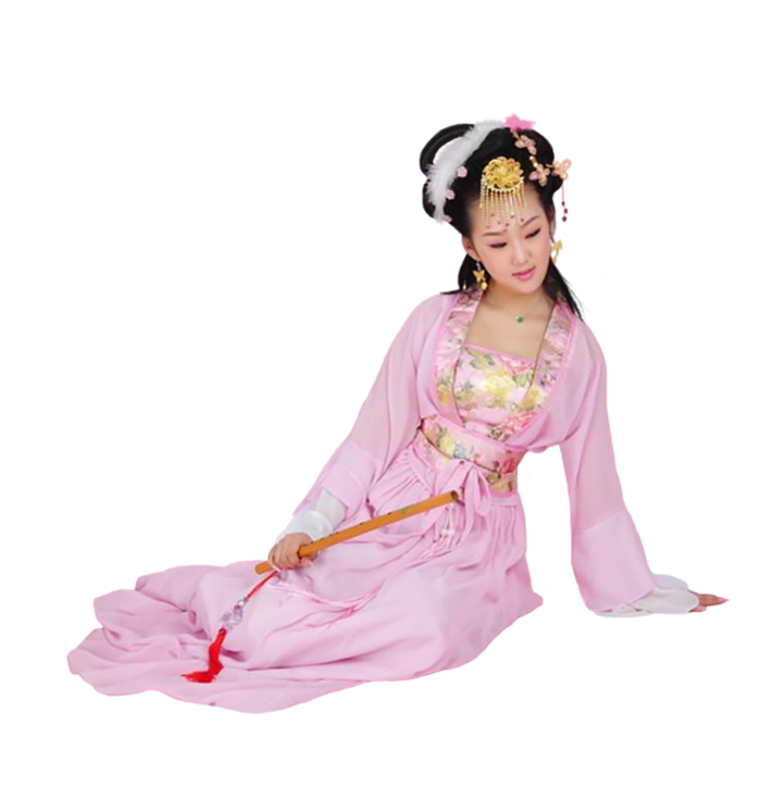29 (4)免抠元素 免抠摄影 美女 人物 服装 古风 演奏