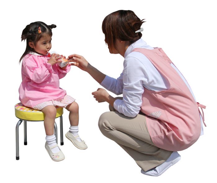 亚裔儿童人物免扣素材