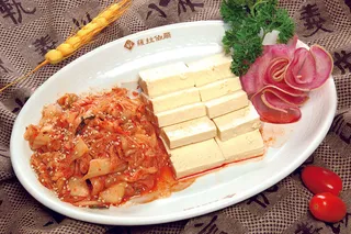 炒泡菜豆腐