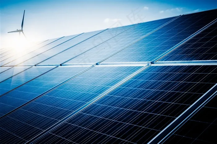 光伏发电板图