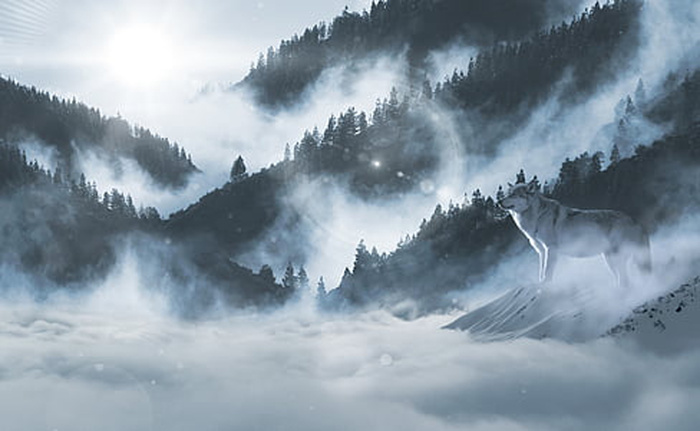 美丽的天空风景 素材