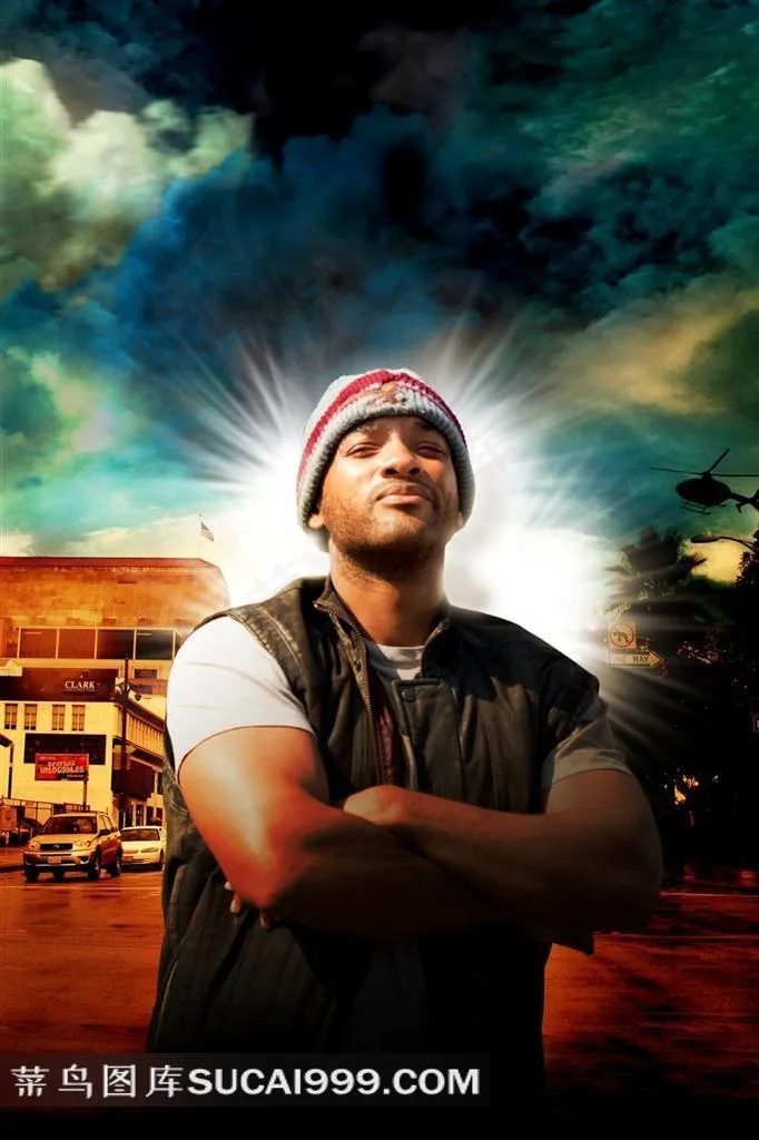 威武的超人汉考斯电影海报