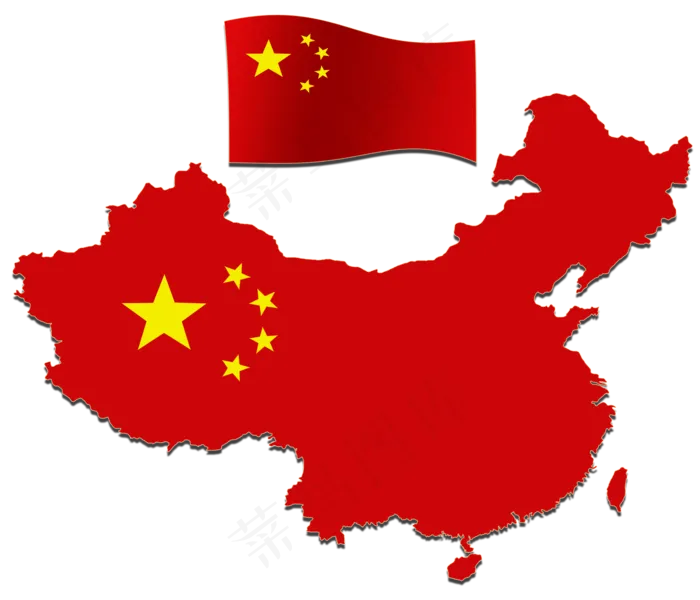 中国, 国家, 地图, 土地, 地理,