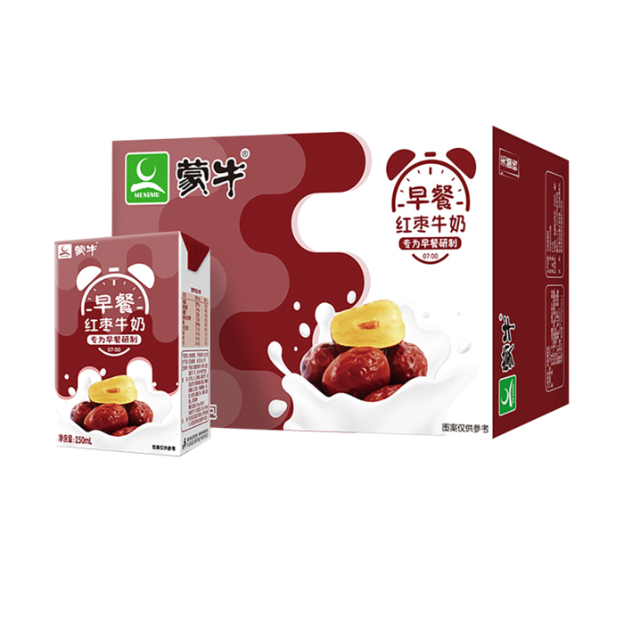 蒙牛早餐奶1超市商品白底图免抠实物摄影png格式图片透明底