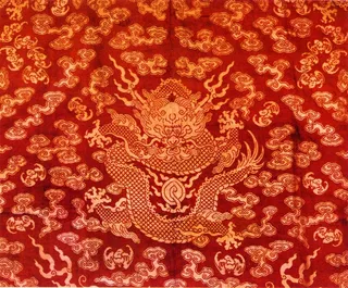 复古龙纹服饰图案设计