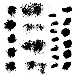 笔触 笔画 毛笔