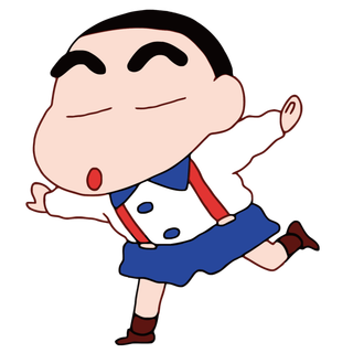 蜡笔小新可爱动画人物免扣素材