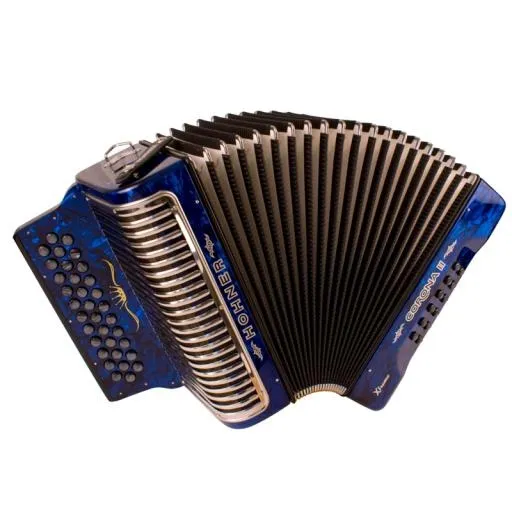 蓝色手风琴 PNG免抠(800x800)