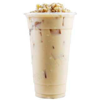 冷饮店菜谱-燕麦奶茶图片（免抠图）