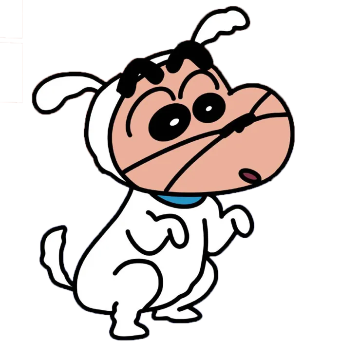 蜡笔小新卡通狗