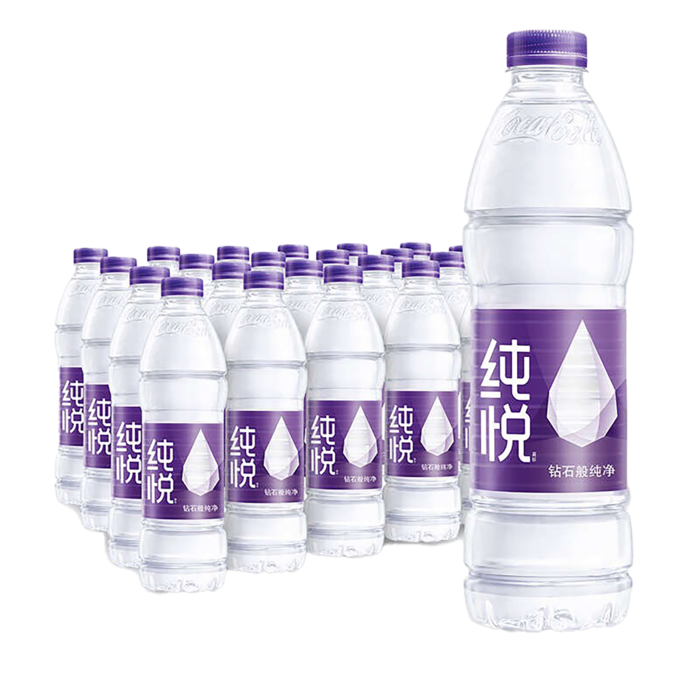纯悦5超市商品白底图免抠实物摄影png格式图片透明底