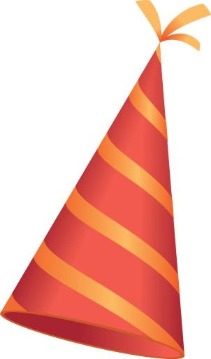 派对生日帽 PNG免抠(1181x2000)