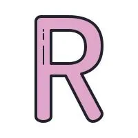 字母R PNG免抠(200x200)